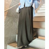 【Classical Evon】上品な落ち感で魅せる、サテンの美しさ。ウエストギ… | Classical Elf  | 詳細画像22 