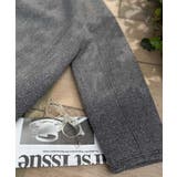 端正な佇まいが導く上品スタイル。ツイードボンディング金釦ノーカラージャケット | Classical Elf  | 詳細画像29 