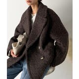 雪のようにやさしい肌触りで、大人のきちんと感を演出。軽やかブークレPコート | Classical Elf | 詳細画像14