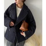 雪のようにやさしい肌触りで、大人のきちんと感を演出。軽やかブークレPコート | Classical Elf | 詳細画像25