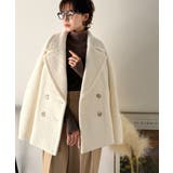 雪のようにやさしい肌触りで、大人のきちんと感を演出。軽やかブークレPコート | Classical Elf | 詳細画像2