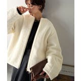 アイボリー | 【Classical Evon】上品さと抜け感を兼ね備えた、大人のためのアウター… | Classical Elf 