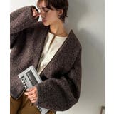 ブラウン | 【Classical Evon】上品さと抜け感を兼ね備えた、大人のためのアウター… | Classical Elf 