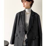 チャコール | 【Classical Evon】ミニマルに魅せる、大人の余裕。3段ボタンダブルジ… | Classical Elf 