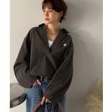 ブラウン | 優しい温もり、上品見え。圧縮ニット襟付きキーネックプルオーバー | Classical Elf 