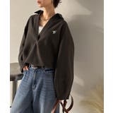 優しい温もり、上品見え。圧縮ニット襟付きキーネックプルオーバー | Classical Elf  | 詳細画像23 