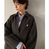 優しい温もり、上品見え。圧縮ニット襟付きキーネックプルオーバー | Classical Elf  | 詳細画像28 