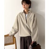 優しい温もり、上品見え。圧縮ニット襟付きキーネックプルオーバー | Classical Elf  | 詳細画像33 