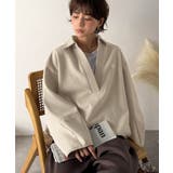 優しい温もり、上品見え。圧縮ニット襟付きキーネックプルオーバー | Classical Elf  | 詳細画像34 