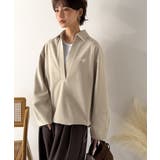 優しい温もり、上品見え。圧縮ニット襟付きキーネックプルオーバー | Classical Elf  | 詳細画像35 