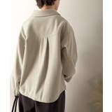 優しい温もり、上品見え。圧縮ニット襟付きキーネックプルオーバー | Classical Elf  | 詳細画像42 