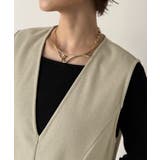 一枚で決まる、凛とした美しさ。Vネックウエストタックワンピース | Classical Elf  | 詳細画像21 