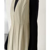 一枚で決まる、凛とした美しさ。Vネックウエストタックワンピース | Classical Elf  | 詳細画像22 