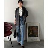 【Classical Evon】羽織るだけで上品ハンサム。レザー風加工スエード袖… | Classical Elf  | 詳細画像8 