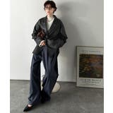 【Classical Evon】羽織るだけで上品ハンサム。レザー風加工スエード袖… | Classical Elf  | 詳細画像9 