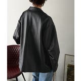 【Classical Evon】羽織るだけで上品ハンサム。レザー風加工スエード袖… | Classical Elf  | 詳細画像11 