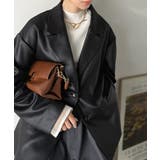 【Classical Evon】羽織るだけで上品ハンサム。レザー風加工スエード袖… | Classical Elf  | 詳細画像12 