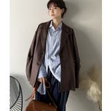 【Classical Evon】羽織るだけで上品ハンサム。レザー風加工スエード袖… | Classical Elf  | 詳細画像13 