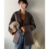 【Classical Evon】羽織るだけで上品ハンサム。レザー風加工スエード袖… | Classical Elf  | 詳細画像16 