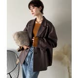 【Classical Evon】羽織るだけで上品ハンサム。レザー風加工スエード袖… | Classical Elf  | 詳細画像18 