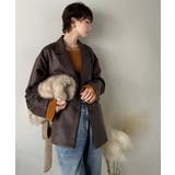 【Classical Evon】羽織るだけで上品ハンサム。レザー風加工スエード袖… | Classical Elf  | 詳細画像22 