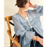 ブルー | 【Classical Evon】透ける繊細刺繍で華やかに着映える。着こなし広がる… | Classical Elf 