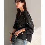 【Classical Evon】甘さ抑えて品よく映える。ドット刺繍袖ぽわんキーネ… | Classical Elf  | 詳細画像7 