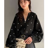 【Classical Evon】甘さ抑えて品よく映える。ドット刺繍袖ぽわんキーネ… | Classical Elf  | 詳細画像9 