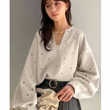 【Classical Evon】甘さ抑えて品よく映える。ドット刺繍袖ぽわんキーネ… | Classical Elf  | 詳細画像26 