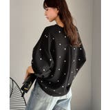 【Classical Evon】甘さ抑えて品よく映える。ドット刺繍袖ぽわんキーネ… | Classical Elf  | 詳細画像5 