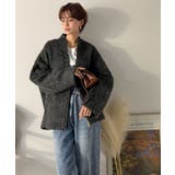 この高級感、思わず手に取りたくなる。シャギーノーカラーコート | Classical Elf  | 詳細画像11 