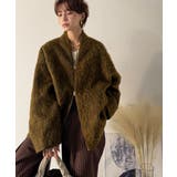 この高級感、思わず手に取りたくなる。シャギーノーカラーコート | Classical Elf  | 詳細画像27 