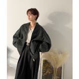 この高級感、思わず手に取りたくなる。シャギーノーカラーコート | Classical Elf  | 詳細画像6 