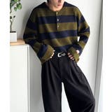 クラシカル×モダンな一枚。ラガーデザインリラックスニット | Classical Elf Men | 詳細画像23