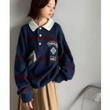 《JaVaジャバコラボ》ワッペンデザインラガーポロニット(長袖) | Classical Elf Men | 詳細画像7