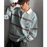 《JaVaジャバコラボ》ワッペンデザインラガーポロニット(長袖) | Classical Elf Men | 詳細画像15