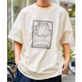 大人の抜け感。綿100%前後2wayステッチ刺繍半袖Tシャツ | Classical Elf Men | 詳細画像5