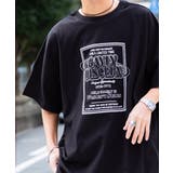 ブラック | 大人の抜け感。綿100%前後2wayステッチ刺繍半袖Tシャツ | Classical Elf Men