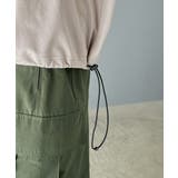 綿100%。大人のこなれカジュアル。シルケット素材裾ドロストオーバーサイズTシャ… | Classical Elf Men | 詳細画像13