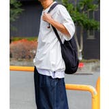 綿100%。大人のこなれカジュアル。シルケット素材裾ドロストオーバーサイズTシャ… | Classical Elf Men | 詳細画像3