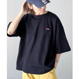 韓国レシピ刺繍で気分上々。綿100%ビッグシルエットTシャツ | Classical Elf Men | 詳細画像8