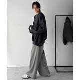 トレンドを押さえたビッグシルエット。裏起毛ビッグスウェット | Classical Elf Men | 詳細画像9 