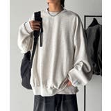 オートミール | トレンドを押さえたビッグシルエット。裏起毛ビッグスウェット | Classical Elf Men