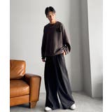 《JaVaジャバコラボ》立体編みで飾る個性。サガラ刺繍風ロゴオーバーサイズニット | Classical Elf Men | 詳細画像10 