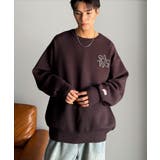 《JaVaジャバコラボ》立体編みで飾る個性。サガラ刺繍風ロゴオーバーサイズニット | Classical Elf Men | 詳細画像15 