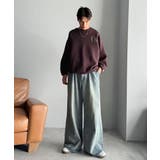 《JaVaジャバコラボ》立体編みで飾る個性。サガラ刺繍風ロゴオーバーサイズニット | Classical Elf Men | 詳細画像16 