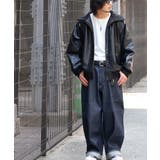 こだわりヴィンテージライク。リブタートルカラーレザージャケット | Classical Elf Men | 詳細画像5