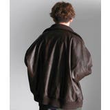 こだわりヴィンテージライク。リブタートルカラーレザージャケット | Classical Elf Men | 詳細画像14