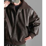 こだわりヴィンテージライク。リブタートルカラーレザージャケット | Classical Elf Men | 詳細画像15