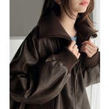 こだわりヴィンテージライク。リブタートルカラーレザージャケット | Classical Elf Men | 詳細画像17